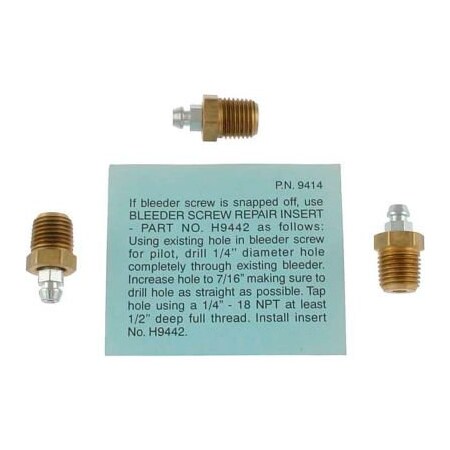 Carlson Brake Bleeder Screw Repair Kit -  H9442 CKH9442